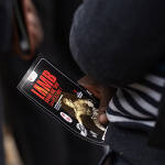 Flyer de l'exposition Làmb - Graphisme Ibrahima Mouhamed Ndiaye, Photo DCIA